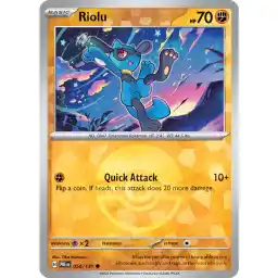 Prismatic Evolutions - 050/131 - Riolu - Poke Ball Holo