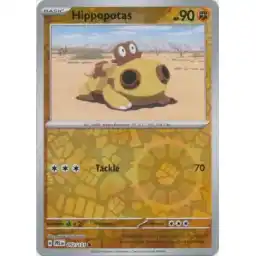 Prismatic Evolutions - 052/131 - Hippopotas - Reverse Holo