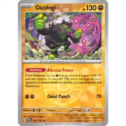 Prismatic Evolutions - 057/131 - Okidogi - Poke Ball Holo