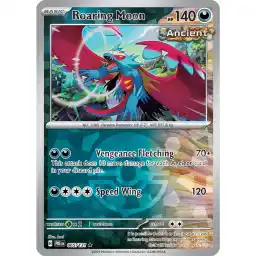 Prismatic Evolutions - 065/131 - Roaring Moon - Poke Ball Holo