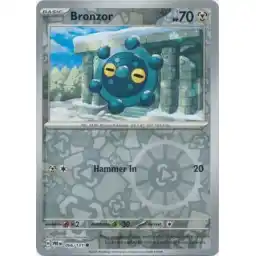 Prismatic Evolutions - 066/131 - Bronzor - Reverse Holo