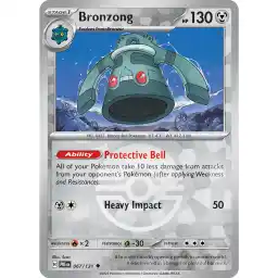 Prismatic Evolutions - 067/131 - Bronzong - Poke Ball Holo