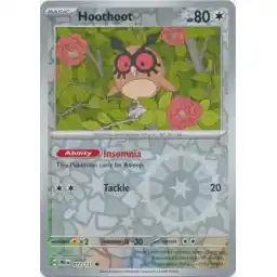 Prismatic Evolutions - 077/131 - Hoothoot - Reverse Holo