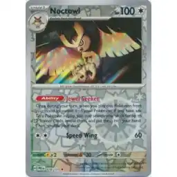 Prismatic Evolutions - 078/131 - Noctowl - Holo Rare