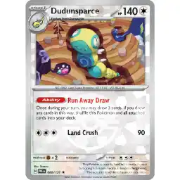 Prismatic Evolutions - 080/131 - Dudunsparce - Poke Ball Holo
