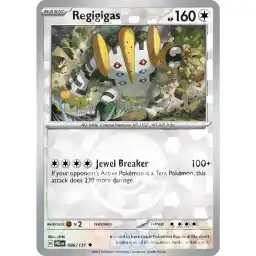 Prismatic Evolutions - 086/131 - Regigigas - Poke Ball Holo