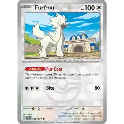 Prismatic Evolutions - 088/131 - Furfrou - Master Ball Holo
