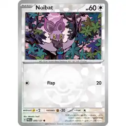 Prismatic Evolutions - 090/131 - Noibat - Poke Ball Holo