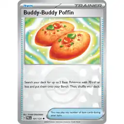 Prismatic Evolutions - 101/131 - Buddy-Buddy Poffin - Poke Ball Holo