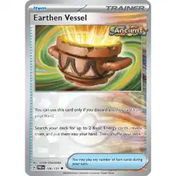 Prismatic Evolutions - 106/131 - Earthen Vessel - Poke Ball Holo