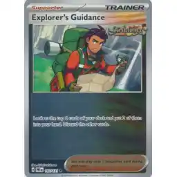 Prismatic Evolutions - 107/131 - Explorer's Guidance - Reverse Holo