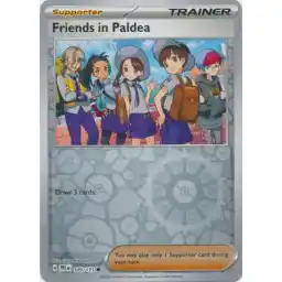 Prismatic Evolutions - 109/131 - Friends in Paldea - Reverse Holo