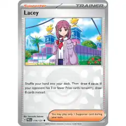 Prismatic Evolutions - 114/131 - Lacey - Poke Ball Holo