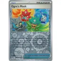 Prismatic Evolutions - 118/131 - Ogre's Mask - Reverse Holo