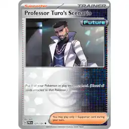 Prismatic Evolutions - 121/131 - Professor Turo's Scenario - Poke Ball Holo