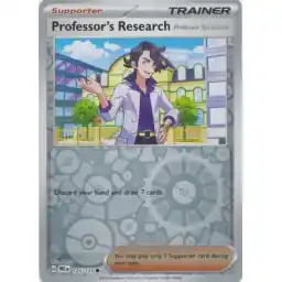 Prismatic Evolutions - 125/131 - Professor's Research [Professor Sycamore] - Reverse Holo