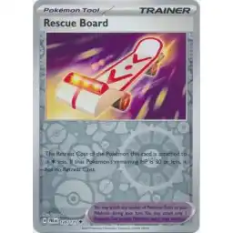 Prismatic Evolutions - 126/131 - Rescue Board - Reverse Holo