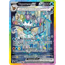 Prismatic Evolutions - 149/131 - Vaporeon ex