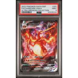 PSA 9 Mint - 2022 Pokemon Black Star Promo Charizard VMAX #261