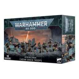 Warhammer 40k Astra Militarum: Cadian Shock Troops