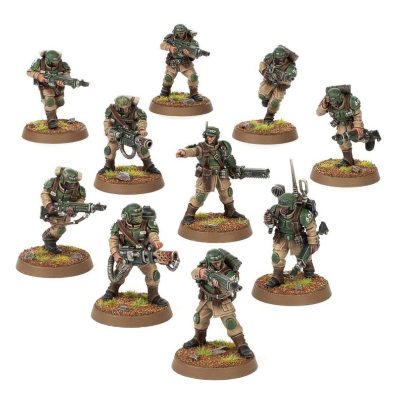 Warhammer 40k Astra Militarum: Cadian Shock Troops - Bilde 3