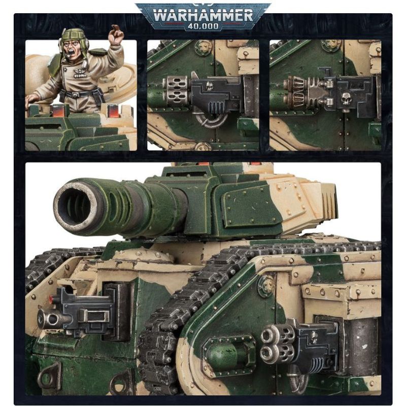 Warhammer 40k Astra Militarum Leman Russ Battle Tank - Bilde 3