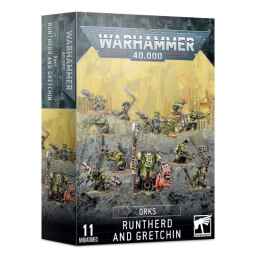 Warhammer 40k Orks: Runtherd and Gretchin