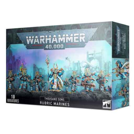 Warhammer 40k Thousand Sons: Rubric Marines