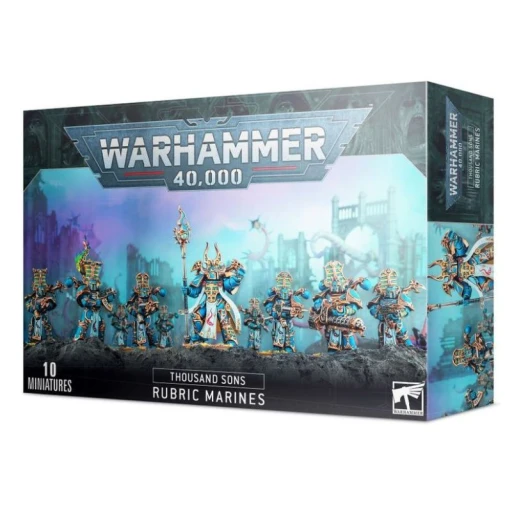 Warhammer 40k Thousand Sons: Rubric Marines