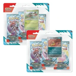 Pokemon Journey Together Scrafty + Yanmega 3-Pack Blister Bundle