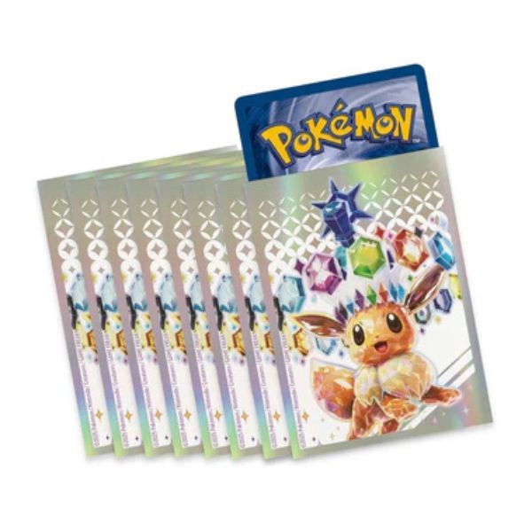Pokemon Prismatic Evolutions Tera Eevee Sleeves - 65 pack - Bilde 2
