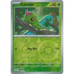 Journey Together - 001/159 - Caterpie - Reverse Holo