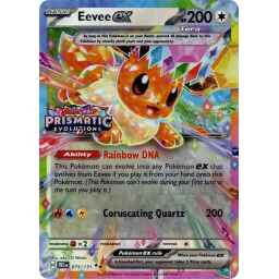 Prismatic Evolutions - 075/131 - Eevee ex (Stamped Promo)