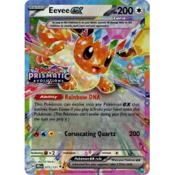 Prismatic Evolutions - 075/131 - Eevee ex (Stamped Promo)