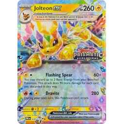 Prismatic Evolutions - 030/131 - Jolteon ex (Stamped Promo)