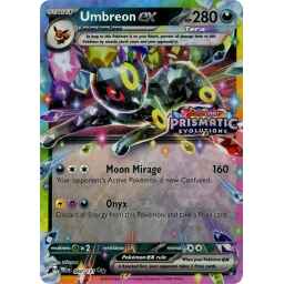 Prismatic Evolutions - 060/131 - Umbreon ex (Stamped Promo)