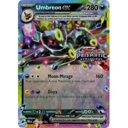 Prismatic Evolutions - 060/131 - Umbreon ex (Stamped Promo)