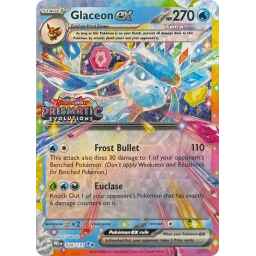 Prismatic Evolutions - 026/131 - Glaceon ex (Stamped Promo)