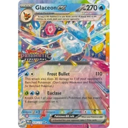 Prismatic Evolutions - 026/131 - Glaceon ex (Stamped Promo)