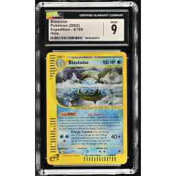 CGC 9 Mint - 2002 Pokemon Expedition Blastoise Holo #4