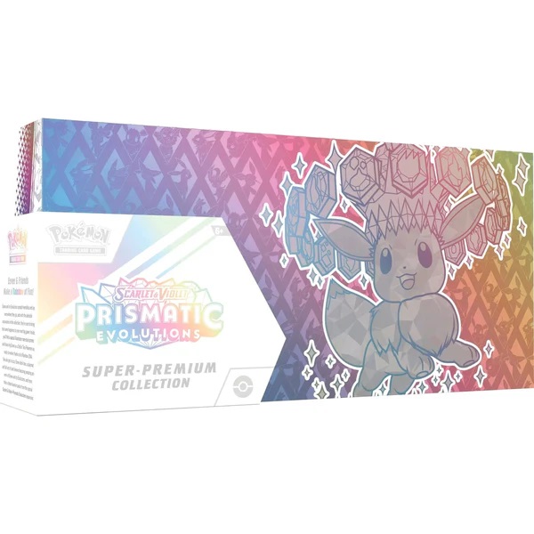 [Epostvarsling] Pokemon Prismatic Evolutions Super Premium Collection