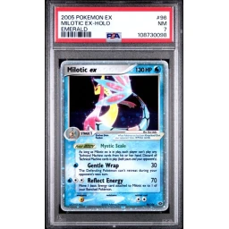 PSA 7 Near Mint - 2005 Pokemon EX Emerald Milotic ex #96