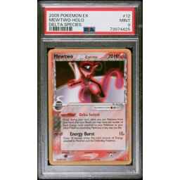 [Auksjon] PSA 9 Mint - 2005 Pokemon EX Delta Species Mewtwo Holo #12