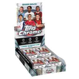 Topps Chrome UEFA Club Competitions 24/25 Hobby Box