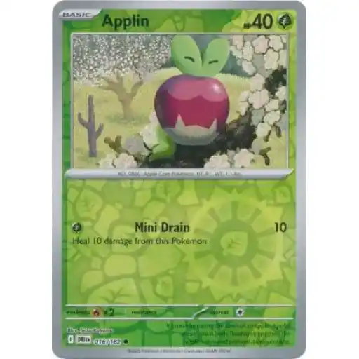 Destined Rivals - 016/182 - Applin - Reverse Holo