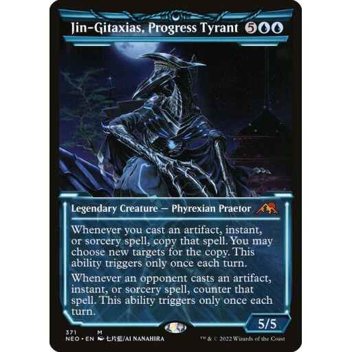 Kamigawa: Neon Dynasty - 371 - Jin-Gitaxias, Progress Tyrant - Mythic - U - Non-foil