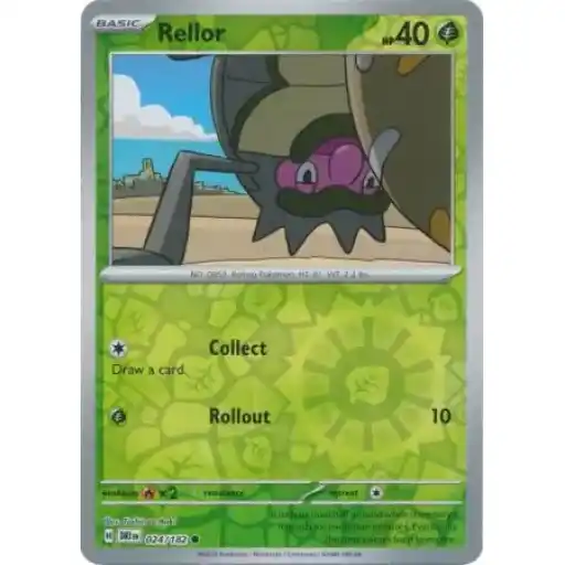 Destined Rivals - 024/182 - Rellor - Reverse Holo