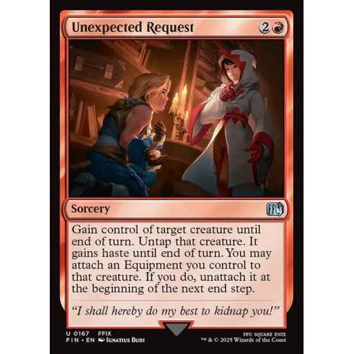 Final Fantasy - 167 - Unexpected Request - Uncommon - R - Foil