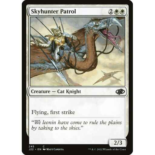 Jumpstart 2022 - 245 - Skyhunter Patrol - Common - W - Non-foil
