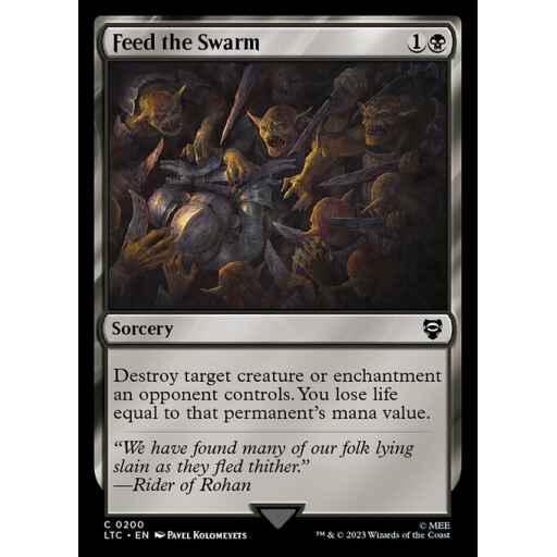 Tales of Middle-earth Commander - 200 - Feed the Swarm - Common - B - Non-foil
